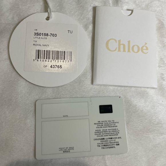 Chloe Small Navy Alice 💙 - Picture 16 of 16